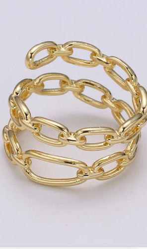 Carter Wrap Link Chain Ring