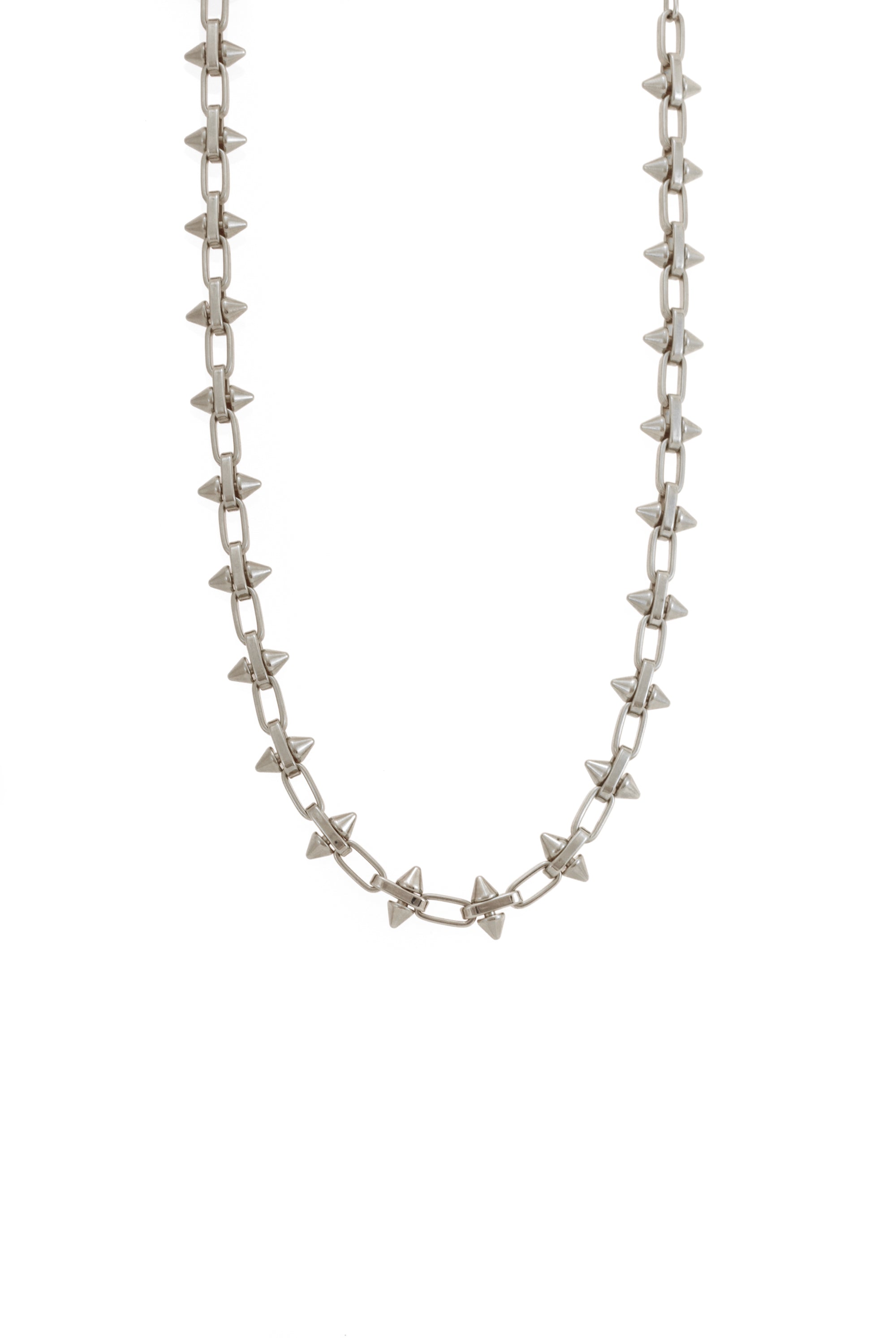 Cuff Love , Rhoc Jewelry , Spike Jewelry, O.C.Jewelry , Silver edgy Necklace