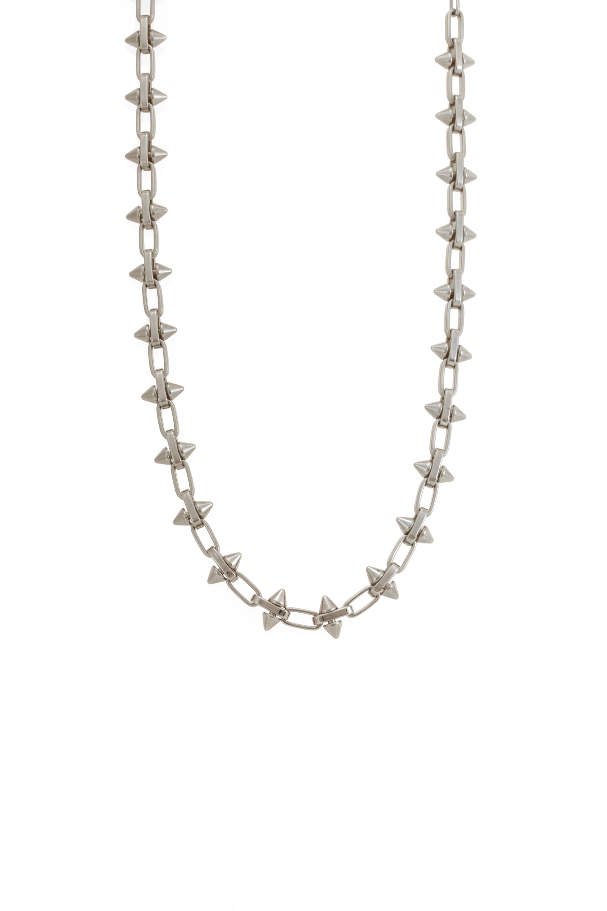 Cuff Love , Rhoc Jewelry , Spike Jewelry, O.C.Jewelry , Silver edgy Necklace