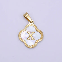 Initial Clover Necklace