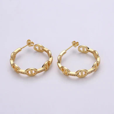 Newport Harbor Hoop Earring