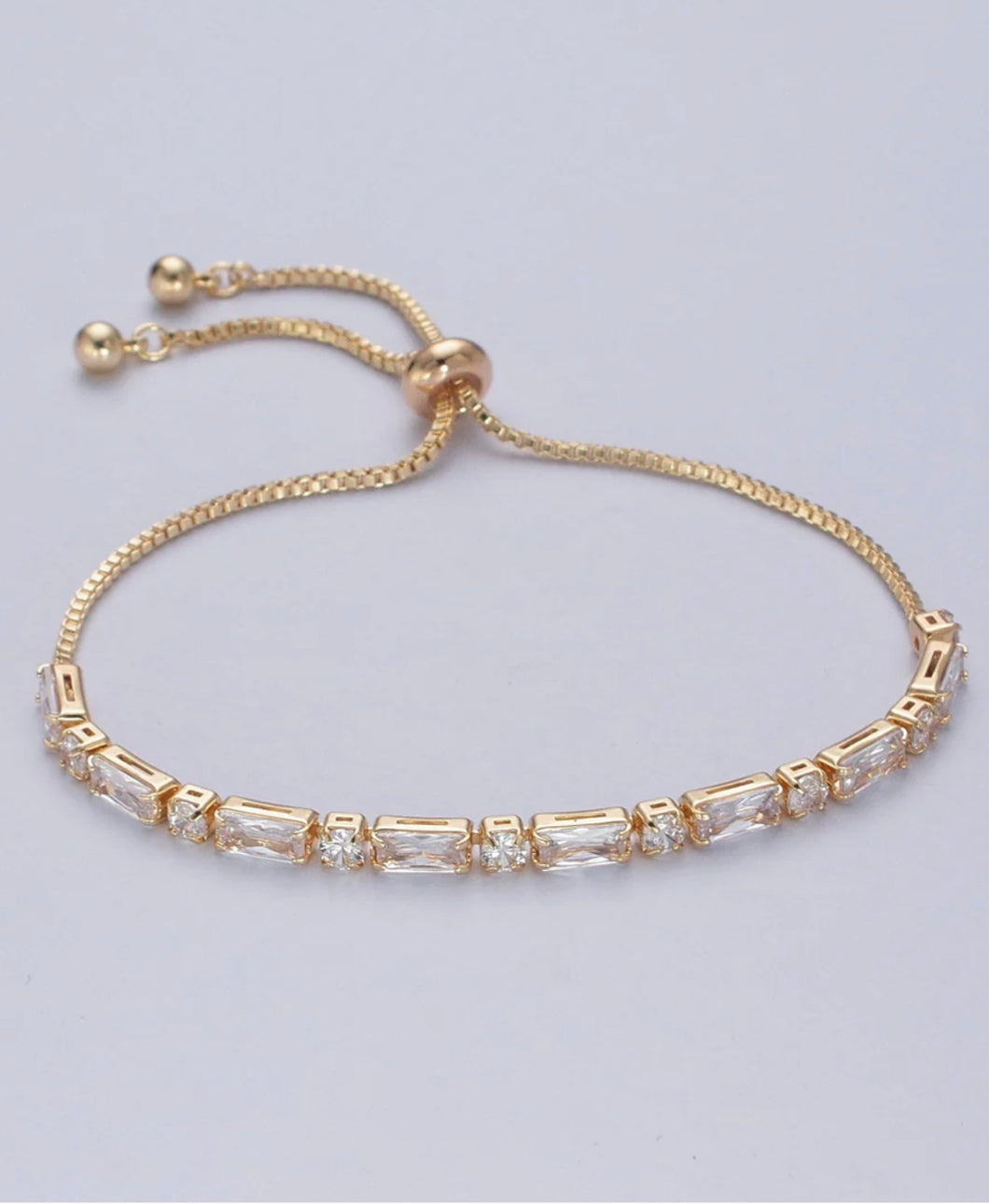 Baguette Crystal Bracelet